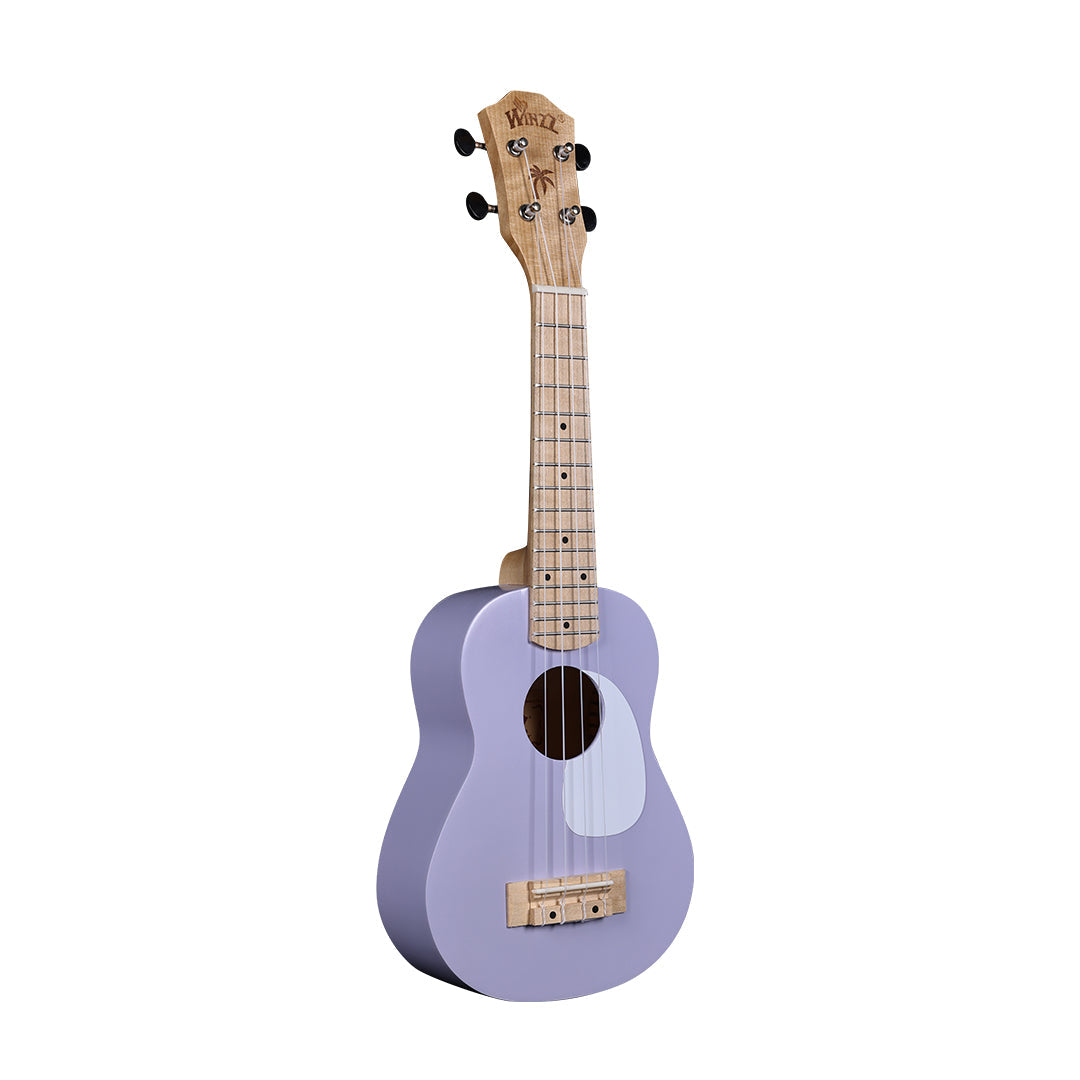 WINZZ Macaron Colors Series-AU-C00 Hawaiian Style Ukulele for Beginners