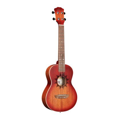 WINZZ AU07LA Mahogany Ukulele with Sun Engraved Soundhole