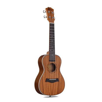 WINZZ AU07L Mahogany Soprano Ukulele for Beginners, Mahogany Matte