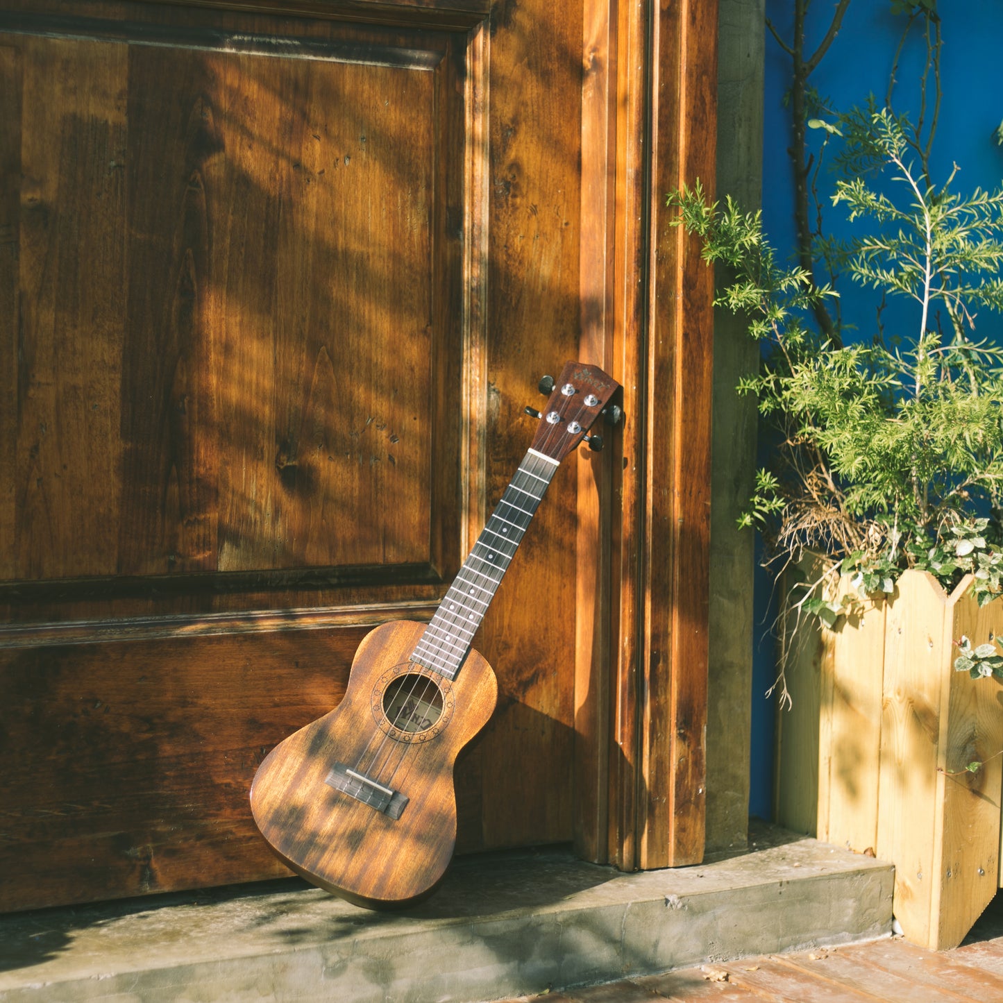 WINZZ HAND RUBBED Series-AU-H07A  Mahogany Concert Ukulele