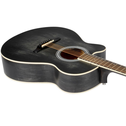 WINZZ AF-H00LC 40-Inch Beginner Cutaway Acoustic Guitar