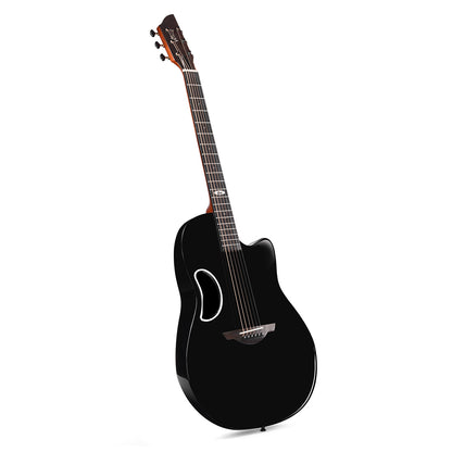 WINZZ AFO300C Solid Spruce Top Acoustic Guitar With Carbon Fiber Back