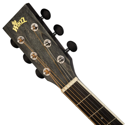 WINZZ AF-H00LC 40-Inch Beginner Cutaway Acoustic Electric Guitar