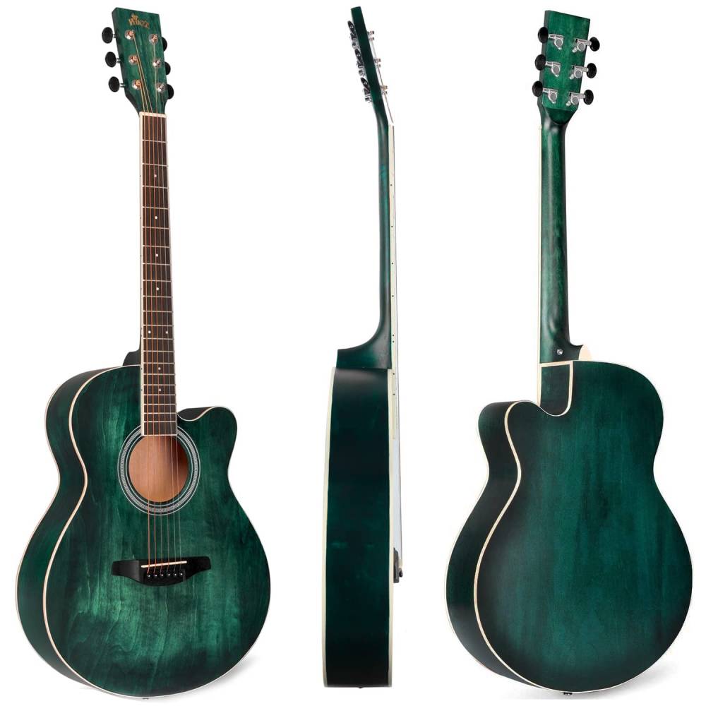 WINZZ AF-H00LC 40-Inch Beginner Cutaway Acoustic Guitar