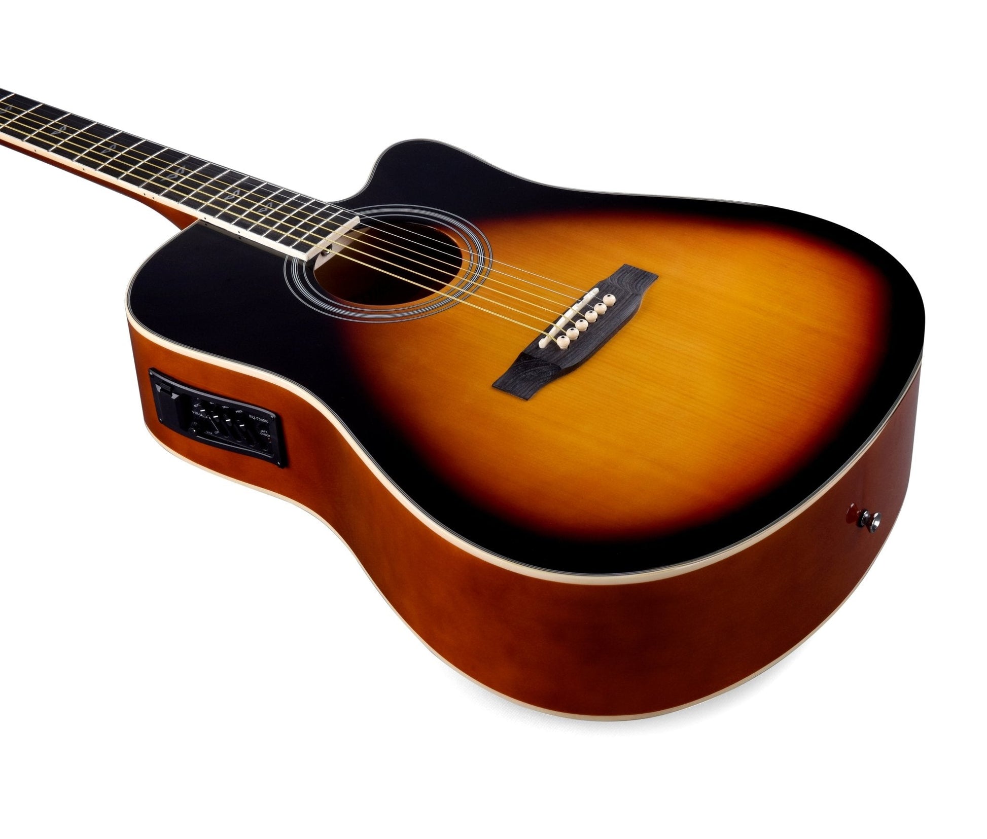 WINZZ AF168CE 41-inch Electro-Acoustic Guitar ,Sunburst Glossy - winzzguitars