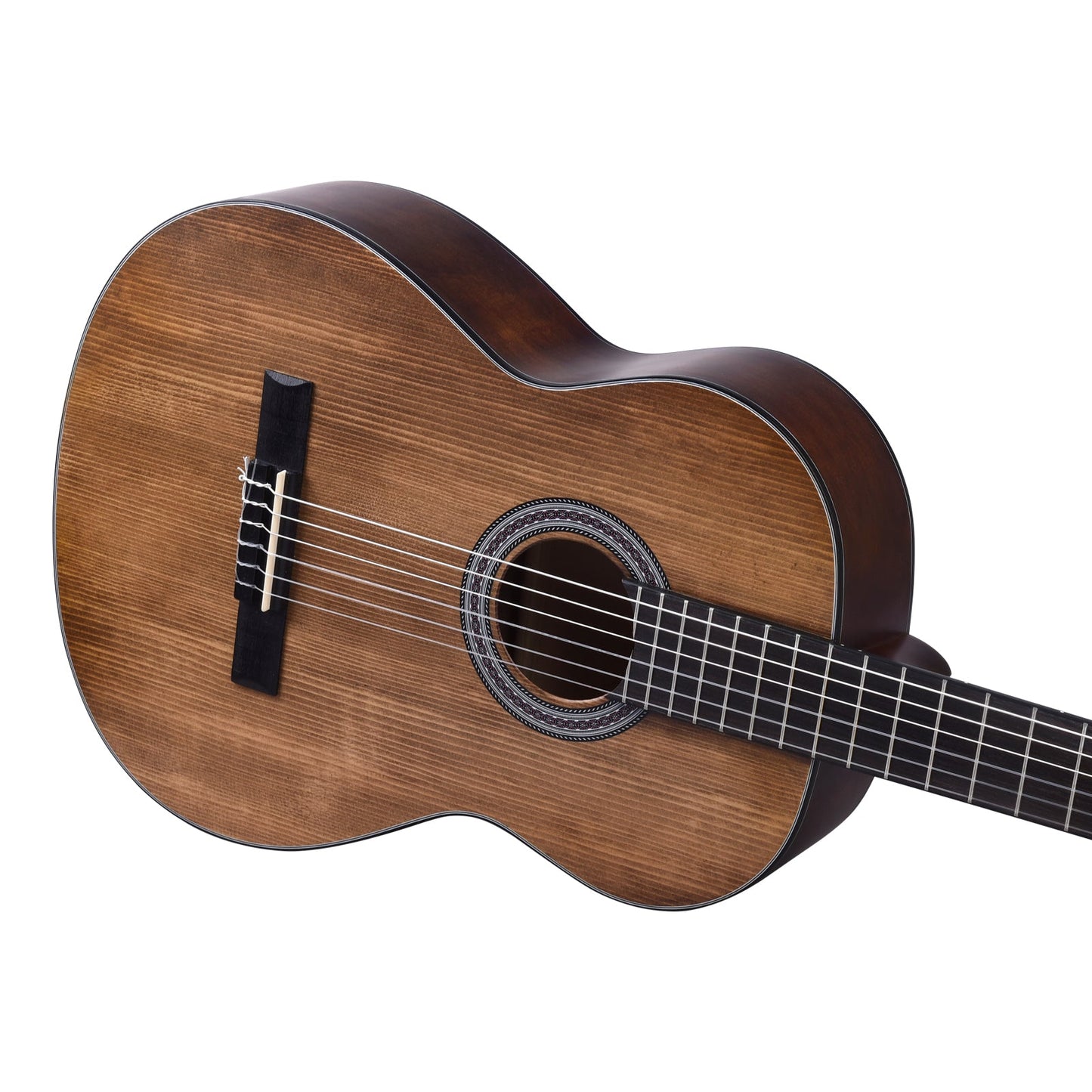 Winzz 39 Inch Classical Spanish Guitar for Adults Beginners , Matte Brown - winzzguitars