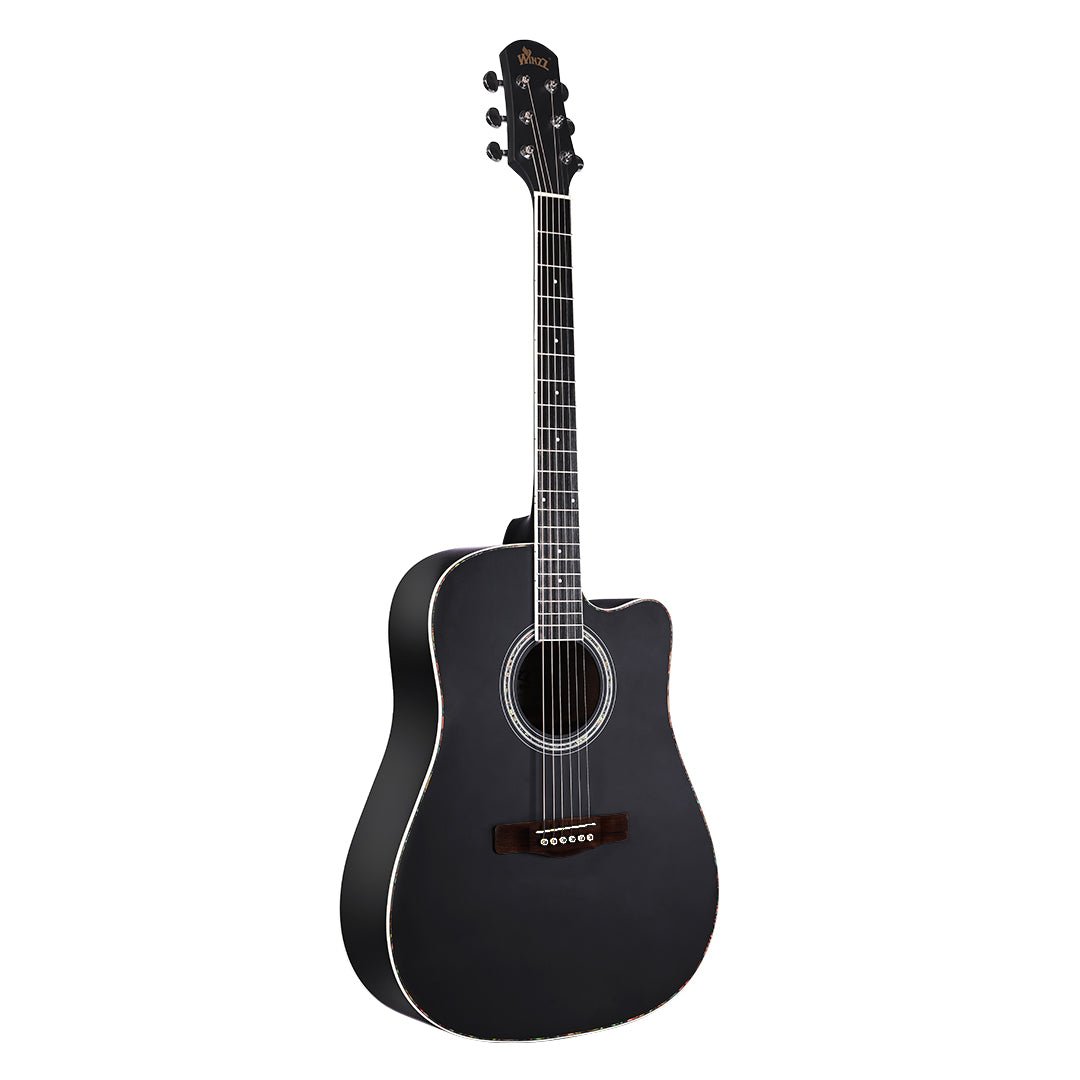 WINZZ AF168C Spruce Cutaway Acoustic Guitar for Adult Beginners - winzzguitars