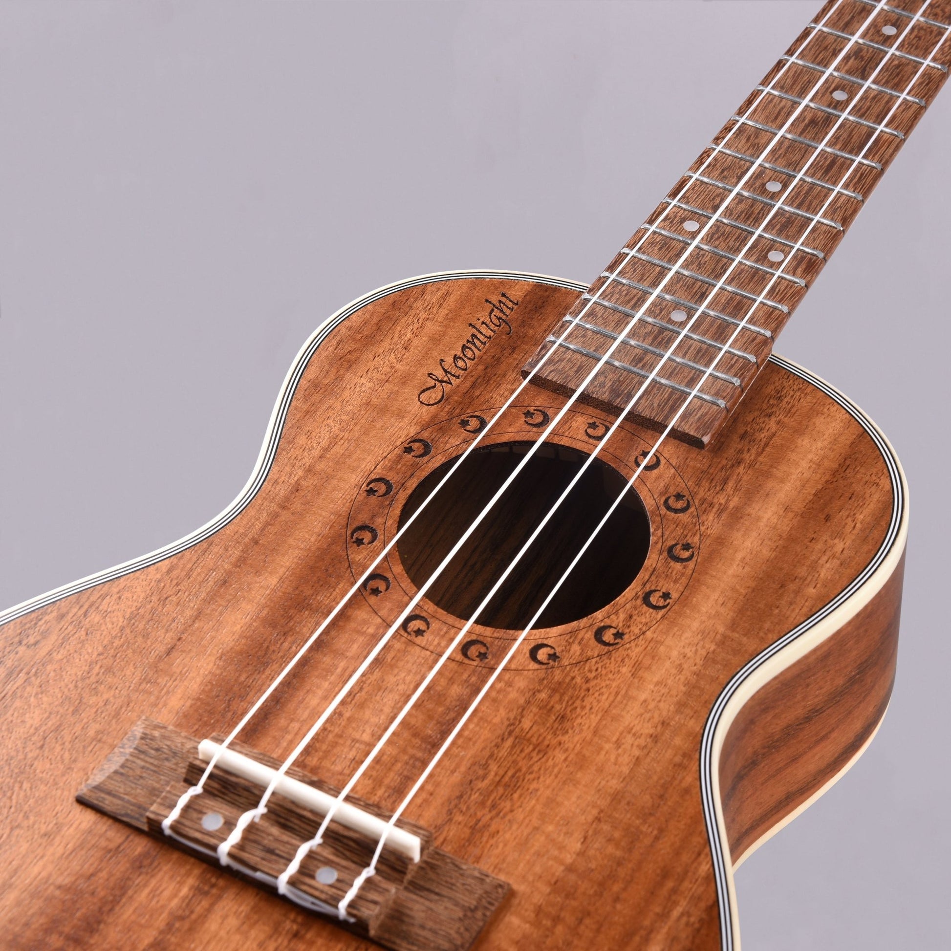 WINZZ AU50L 23-Inch Concert Solid Koa Ukulele, Natural Matte - winzzguitars